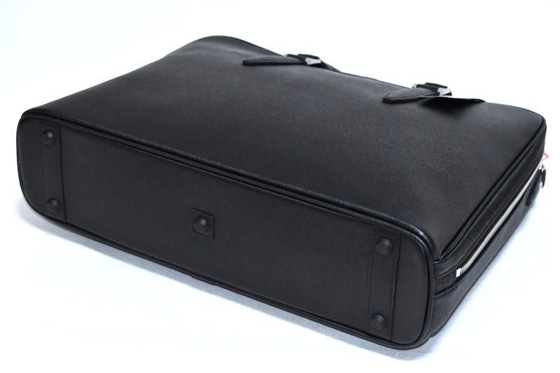 フジタカ ブラック ビジネスバッグ ジェードレザー ブリーフケース オールレザー レザービジネスバッグ A4 / FUJITAKA（フジタカ）公式