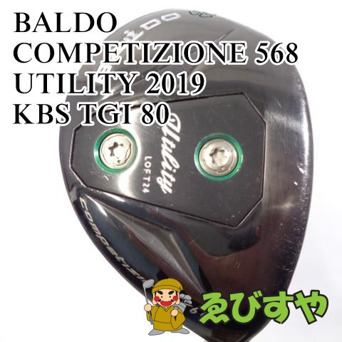 入間■【中古】 ユーティリティ バルド COMPETIZIONE 568 UTILITY 2019 KBS TGI 80 UNI 24°[9491]