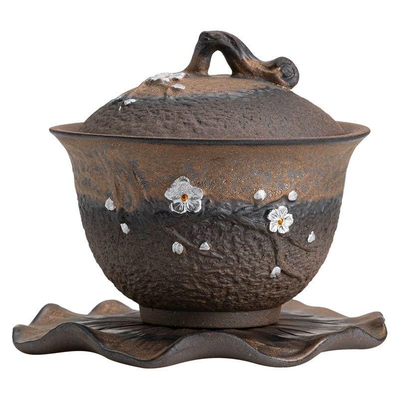 中国茶器 紅竜三才蓋碗 茶碗 湯飲み煎茶器 新品未使用 中国茶器 景徳鎮?紅乾隆三才蓋碗茶碗 湯飲み 煎茶道具 未使用品