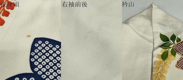 明瞭な 平和屋着物●豪華振袖 駒刺繍 鹿の子舞花文 金彩 正絹 DAAY5199ud 穏やかな