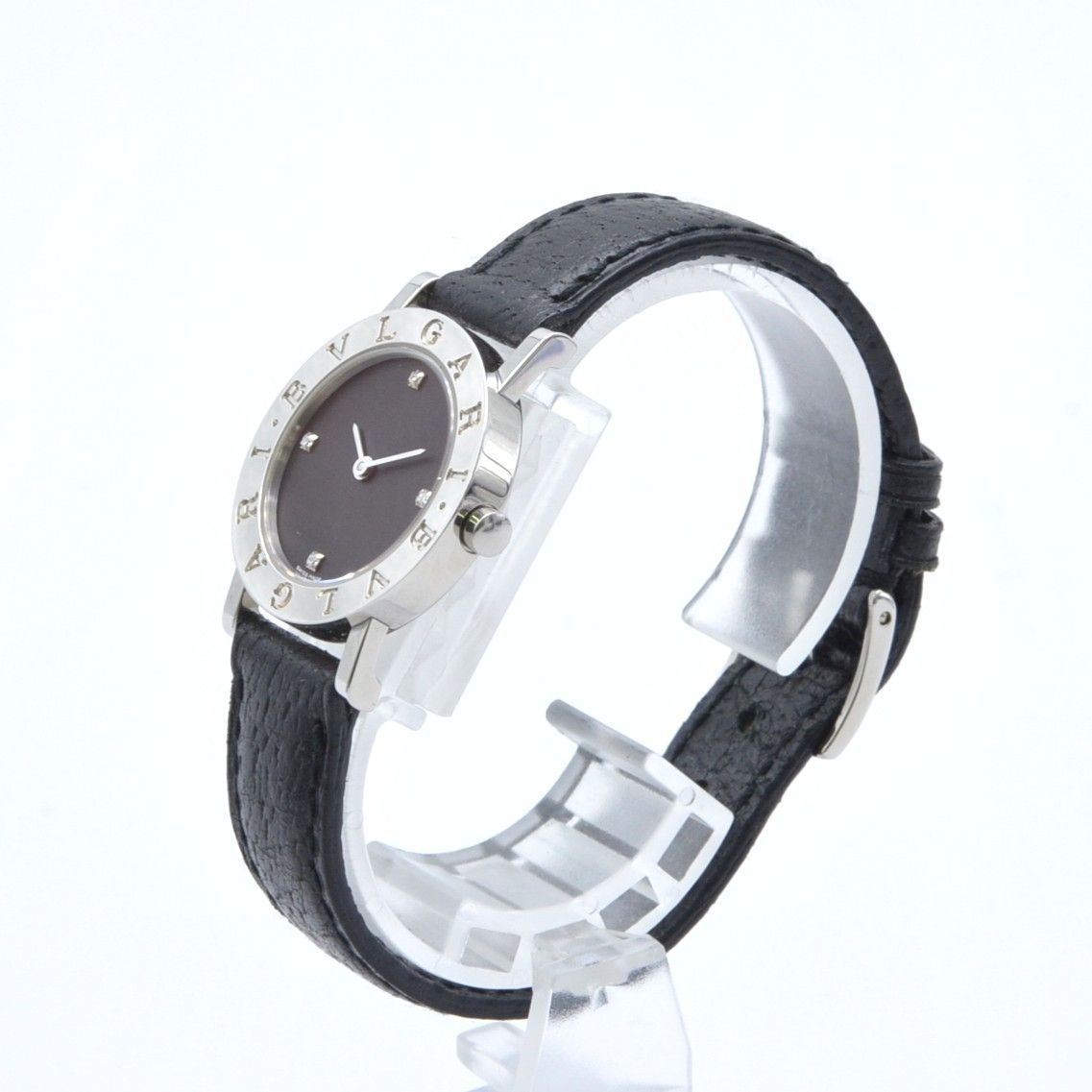 BVLGARI 黒文字盤 金属ベルト 時計 ブルガリブルガリブルガリ38 メンズ 腕時計 BB38SSAUTO BVLGARI