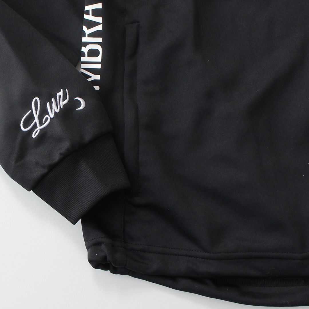 【新品 未使用】 LUZeSOMBRA ジャージセットアップ M ブラック 未使用】ルースイソンブラ プルオーバー ジャージトップ