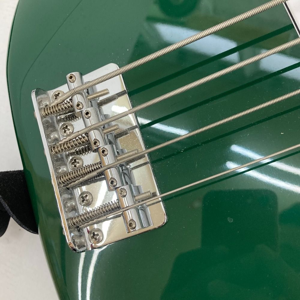 エレキベース グリーン ベースギターRickenback 4003,透明グリーン,4弦,低音,楕円形の
