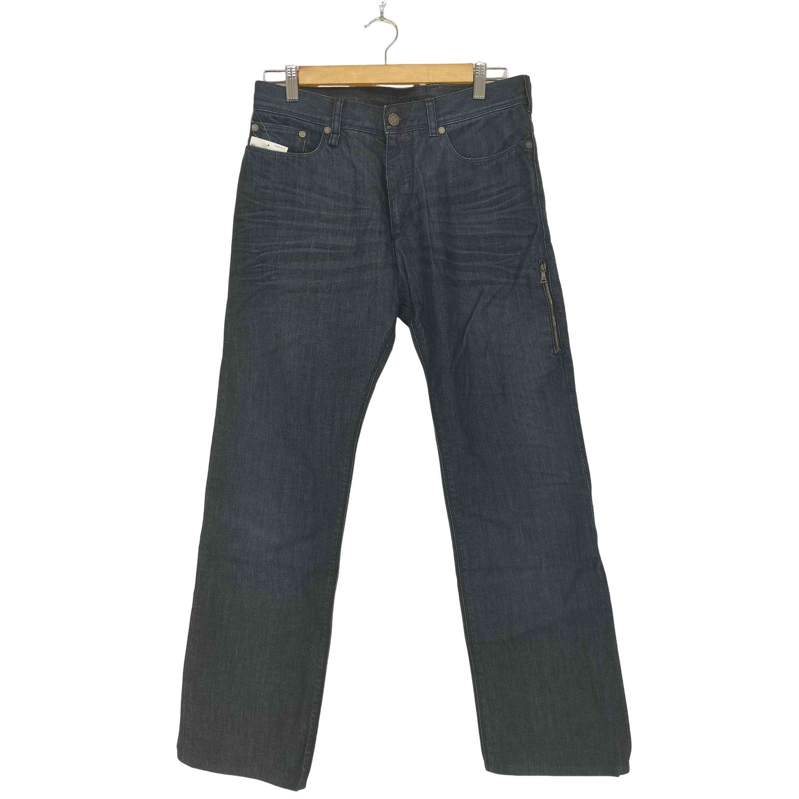 ニールバレット NEIL BARRETT サイドジップデザインデニムパンツ メンズ US：30-31 