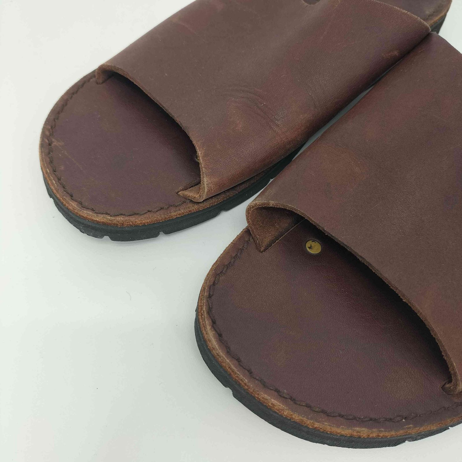 リーガル REGAL オープントゥ レザーサンダル メンズ 表記無 - メルカリ