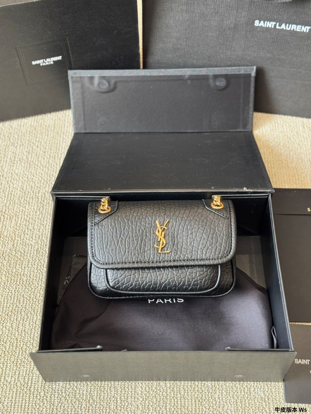 Saint Laurent ニキ バケット軽量バッグ ニキ スモールバケットバッグ（ナイロン） | Saint Laurent サン