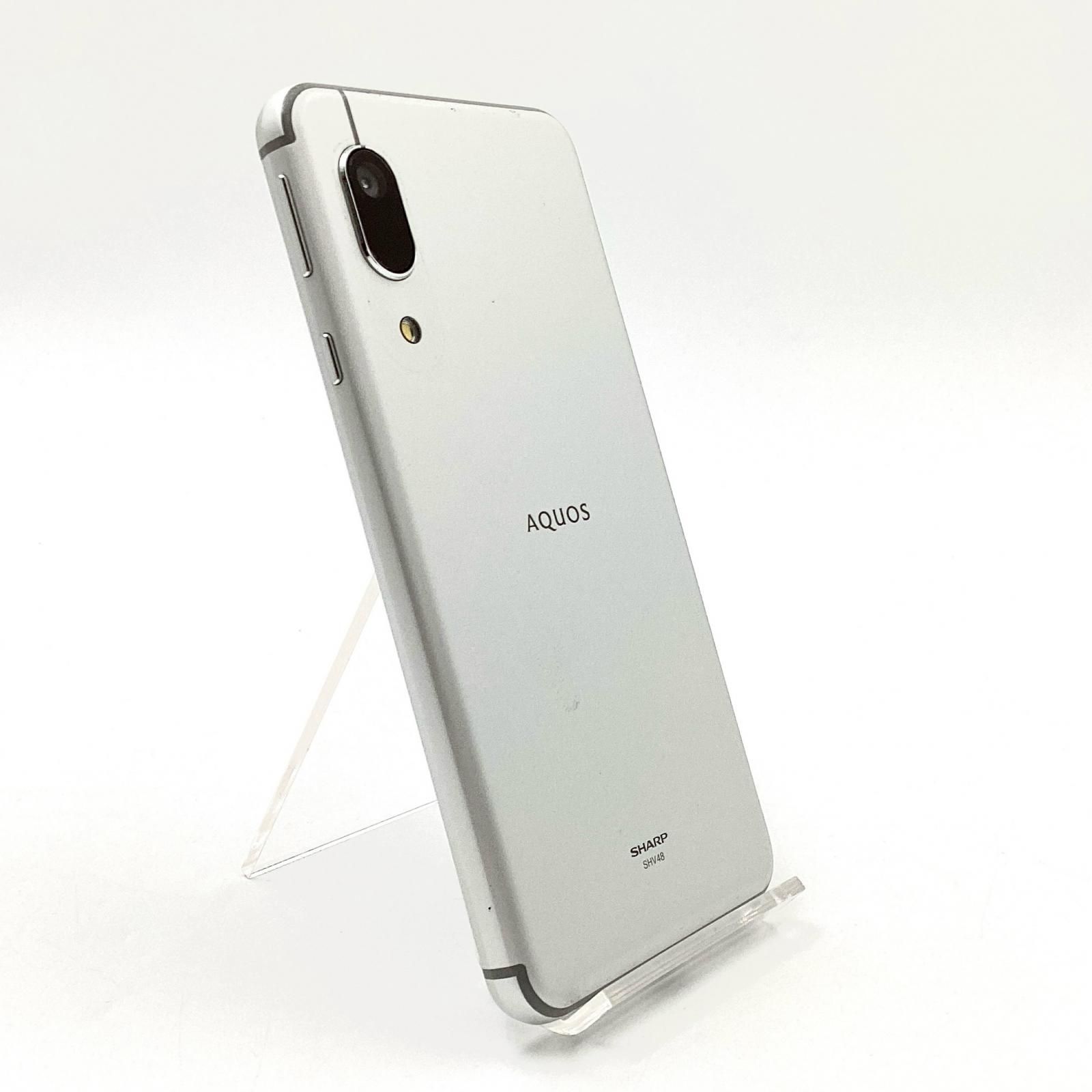 美品　SHARP AQUOS sense3 basic SHV48 白ロム AQUOS sense 新品 未使用品 白ロム」SIMフリー au sense3 basic