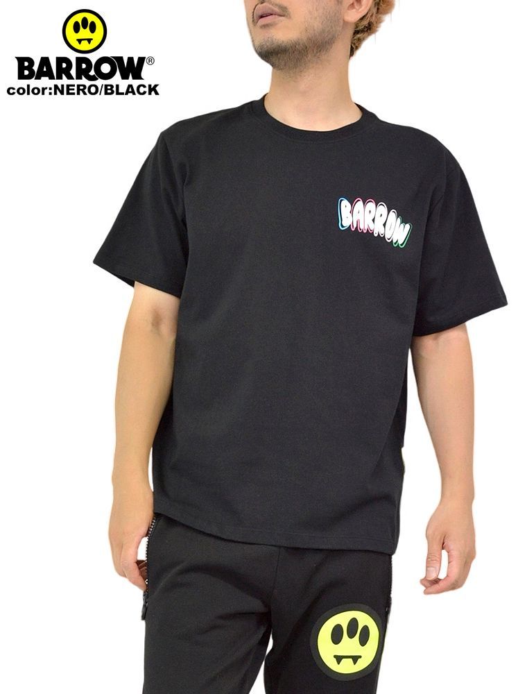 新品・タグ付】BARROW Tシャツ バックプリント ビッグロゴ