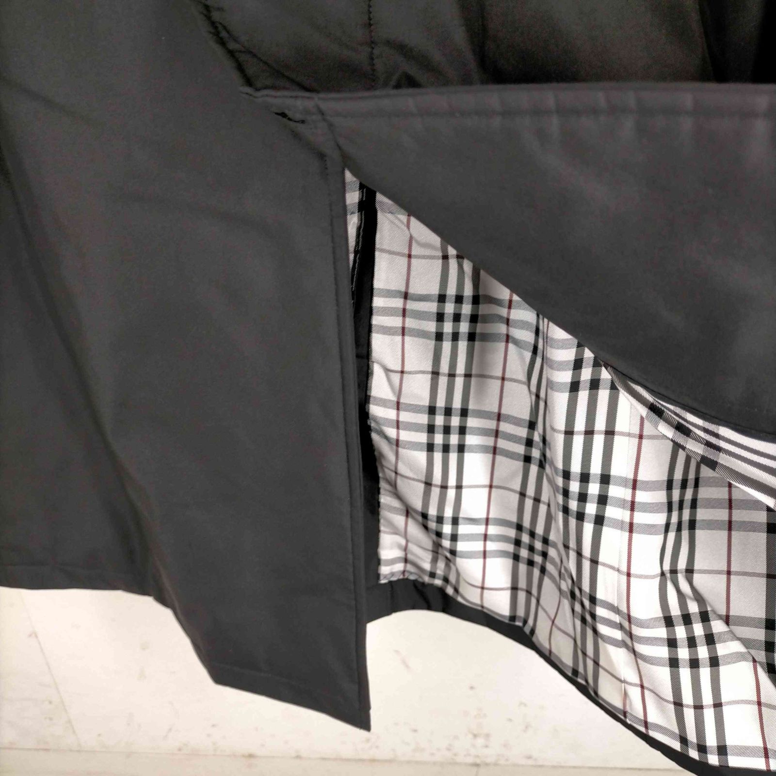 バーバリーブラックレーベル BURBERRY BLACK LABEL 裏地チェック柄