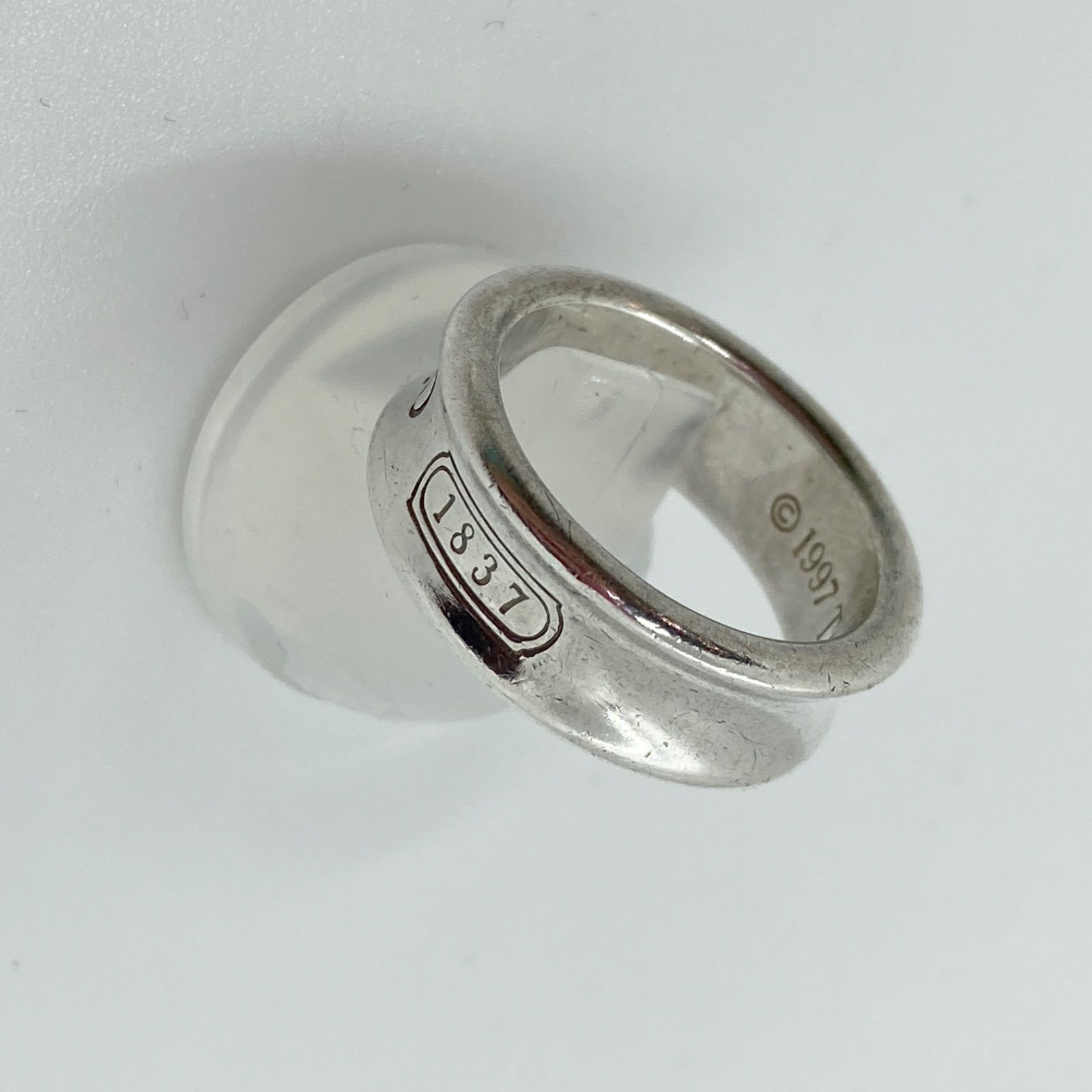 Tiffany ティファニー ナローリング 11号 Ag925 シルバー Tiffany & Co. ティファニー ナローリング 925シルバー 11号