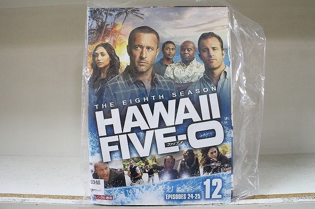 DVD HAWAII FIVE-0 ハワイファイブオー シーズン8 全12巻 ※ケース無し