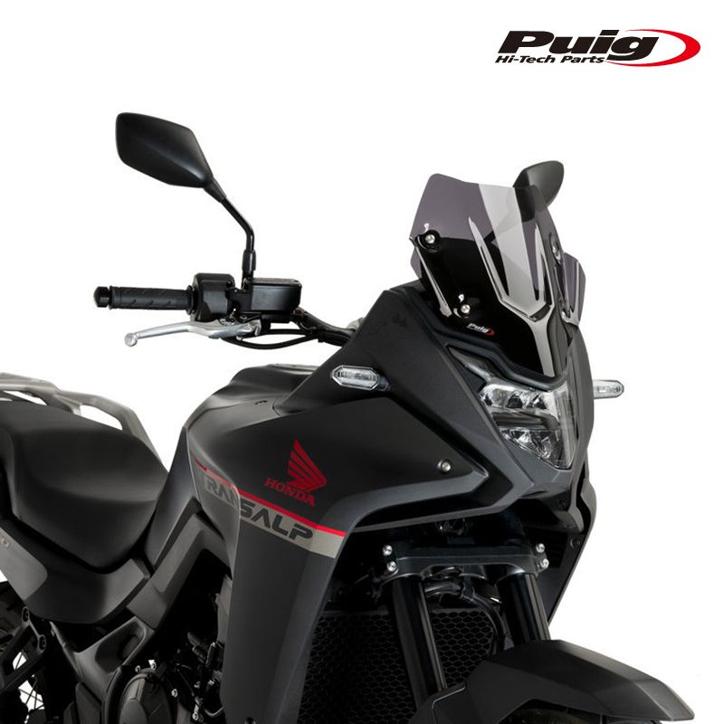 Puig 21655F RACING-Sport [DARK SMOKE] HONDA XL750 TRANSALP (23-24