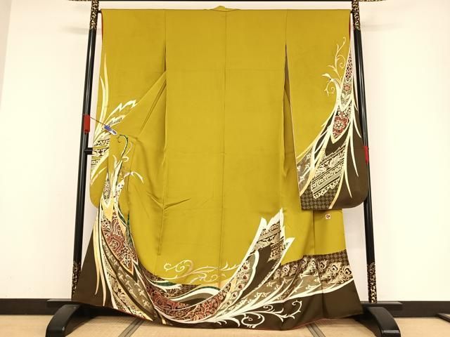 振袖　正絹　仮絵羽　未仕立て　ピンク　後藤久美子★匿名配送★ 振袖正絹仮絵羽未仕立てピンク後藤久美子☆匿名配送☆