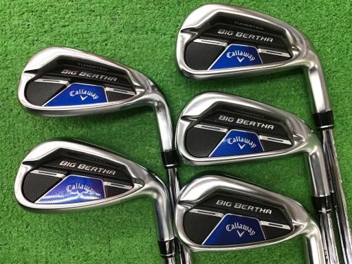 キャロウェイ BIG BERTHA B21 5S アイアンセット IR NS PRO ZELOS 7 フレックスS メンズ 男性用 右利き 右用 Cランク ゴルフクラブ