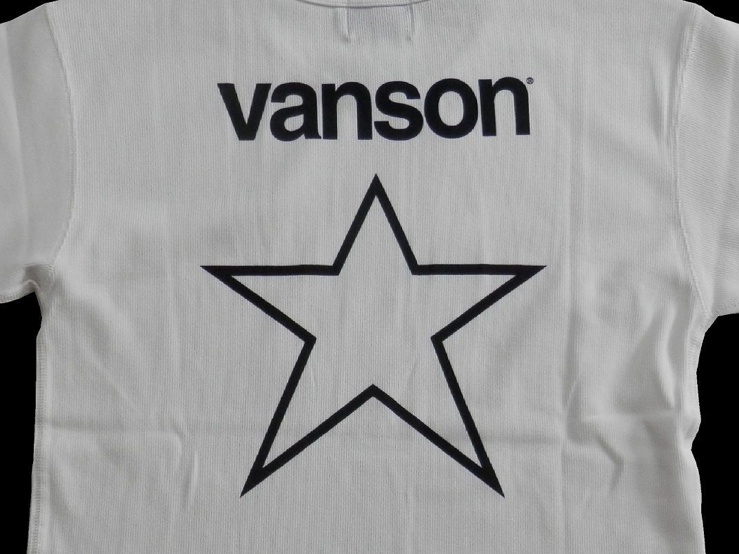 バンソン／vanson／XLサイズ／テレコ半袖Ｔシャツ／NVST-2408／オフ 