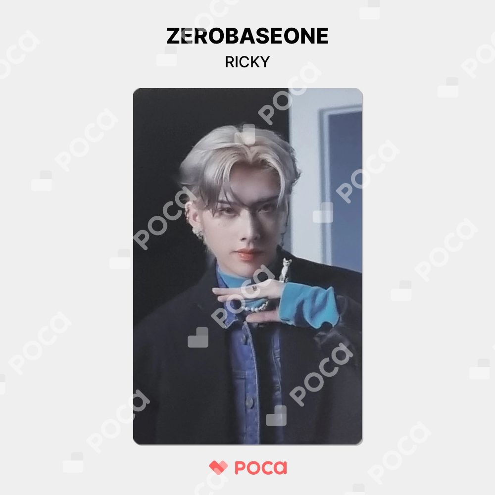 ZEROBASEONE リッキー トレカ MELTING POINT PHOTOBOOK ver.+