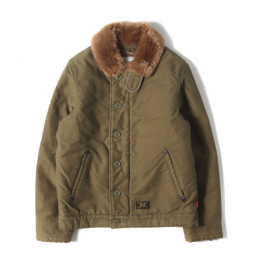 WTAPS ダブルタップス ジャケット サイズ:M WTVUAロゴ N-1 デッキ 