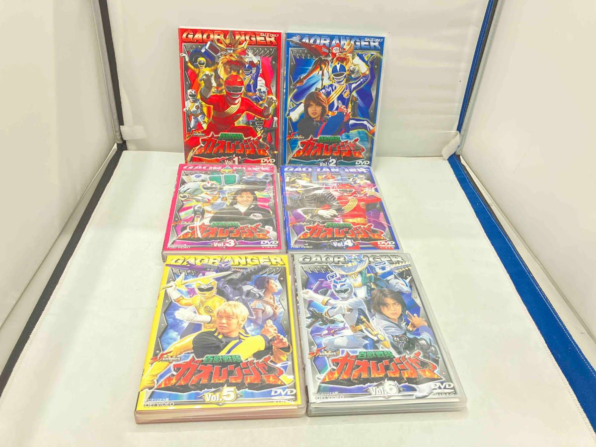 DVD 【※※※】[全12巻セット]百獣戦隊ガオレンジャー 1~12 百獣戦隊