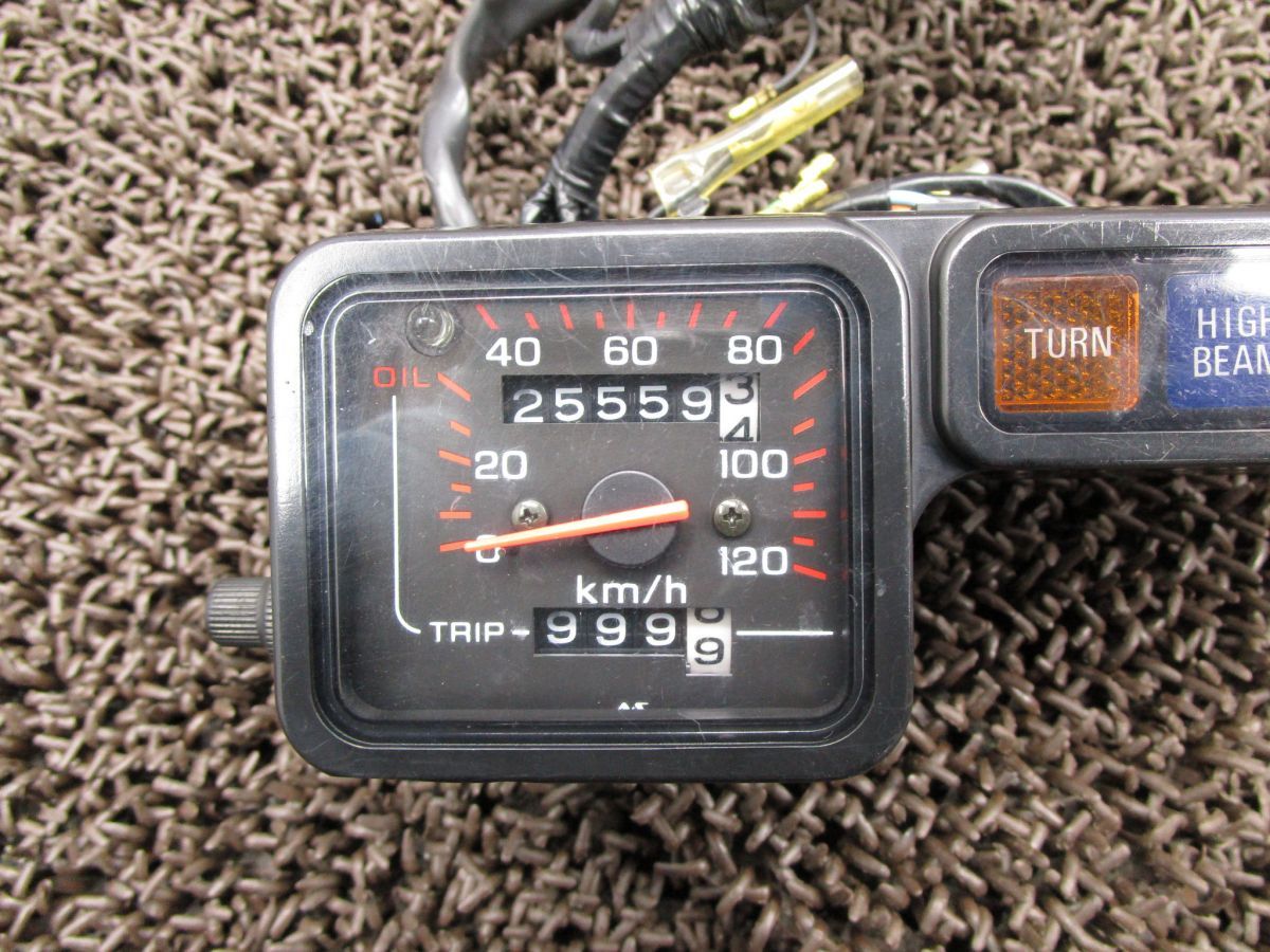 TLM220R スピードメーター インジケーターランプ ○A3950！MD23 ホンダ