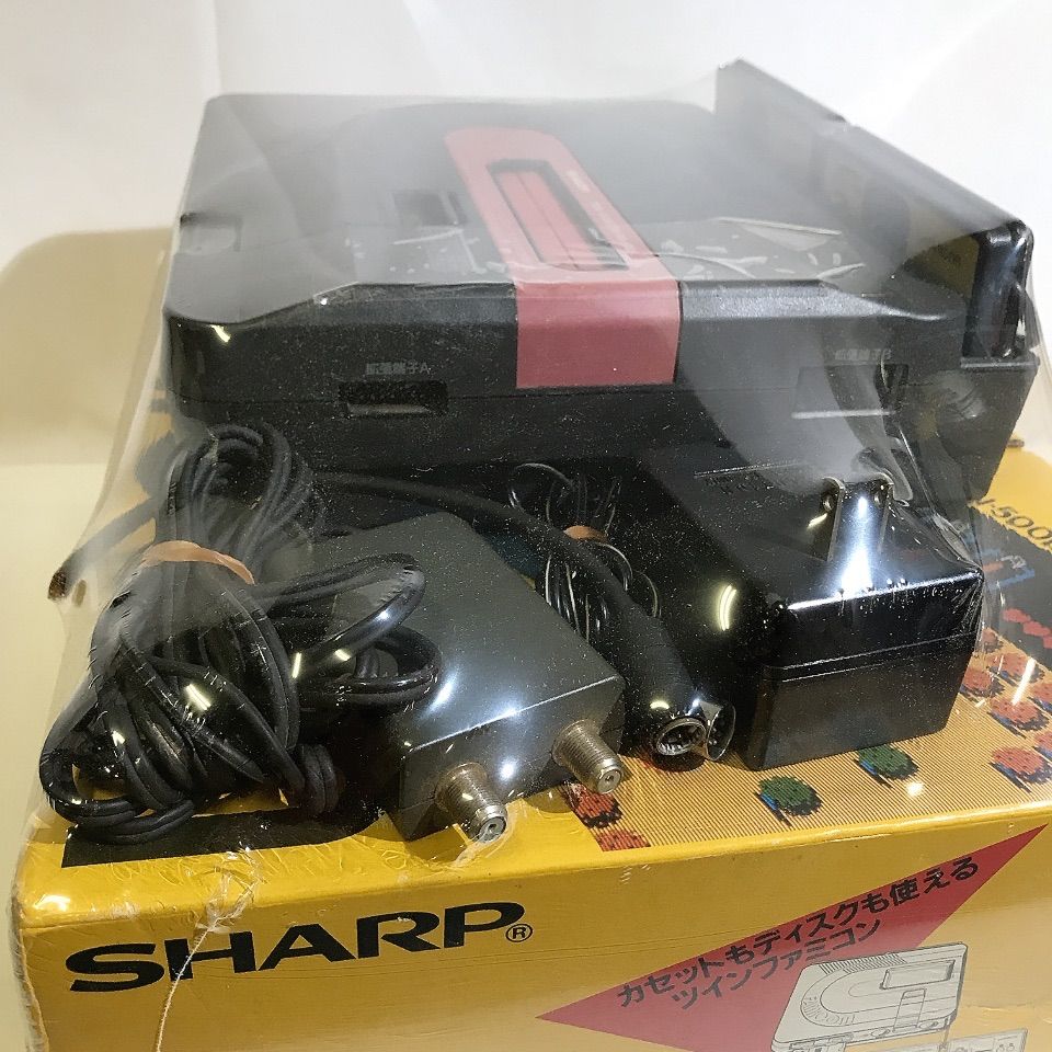 ジャンク SHARP シャープ ツインファミコン AN-500B 箱付き レア 希少 - メルカリ