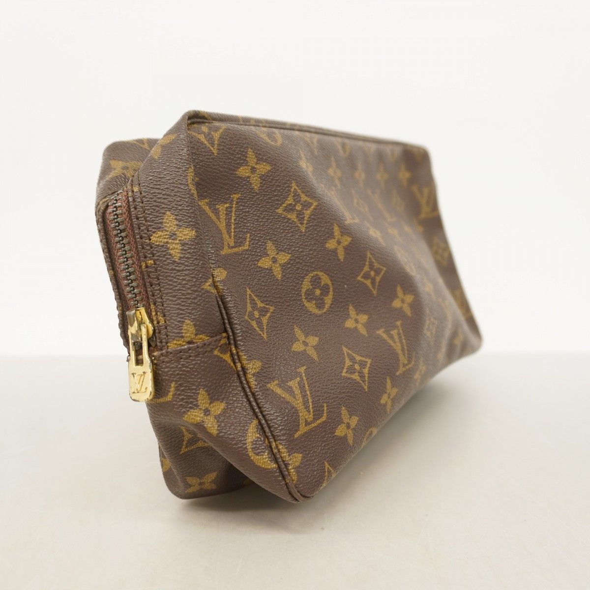 5mb2195-h ルイヴィトン ポーチ モノグラム トゥルーストワレット28 M47522 ブラウン レディース