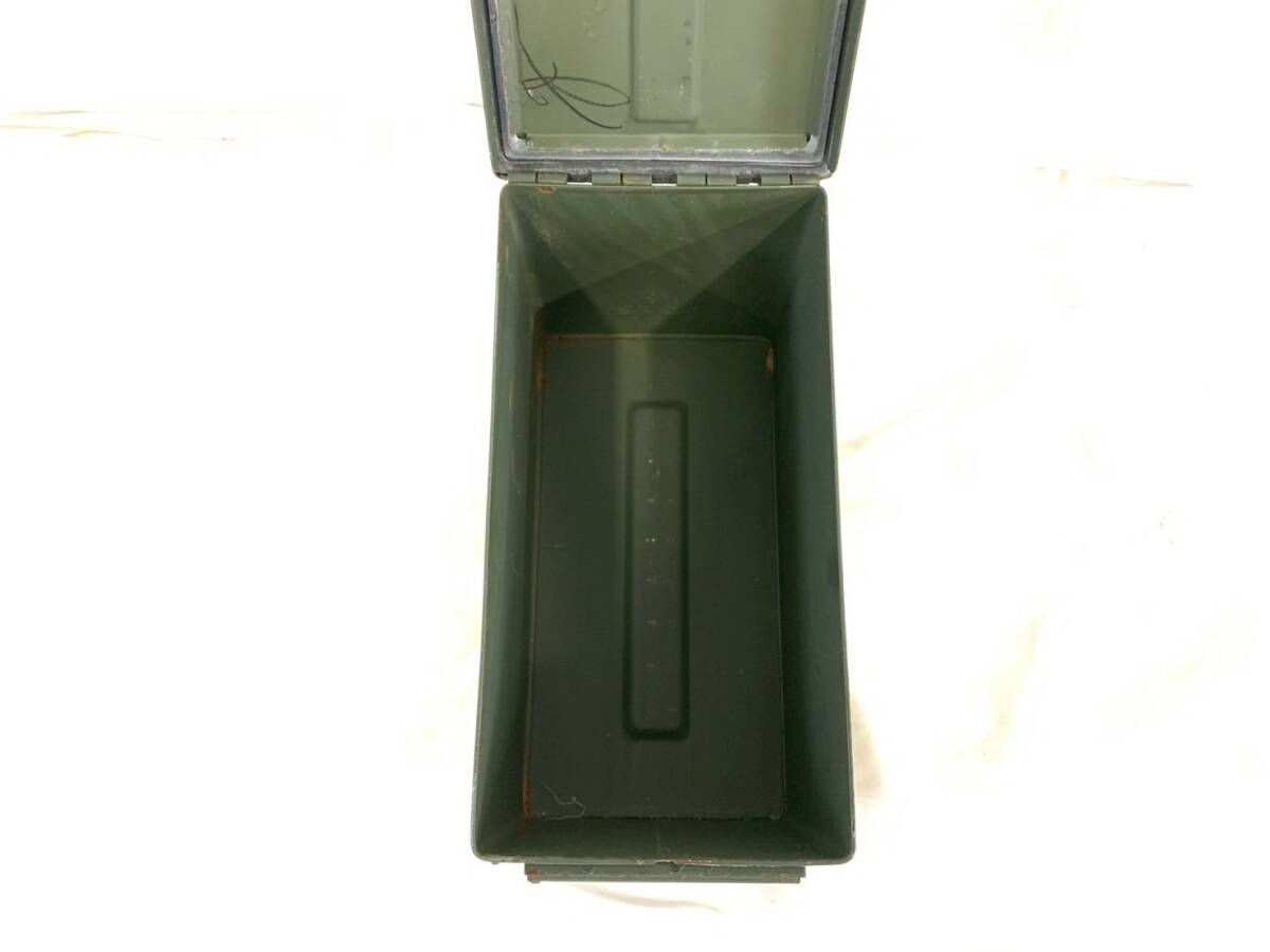 米軍放出品】アンモボックス アンモ缶 1個 ミリタリー アモカン 1000