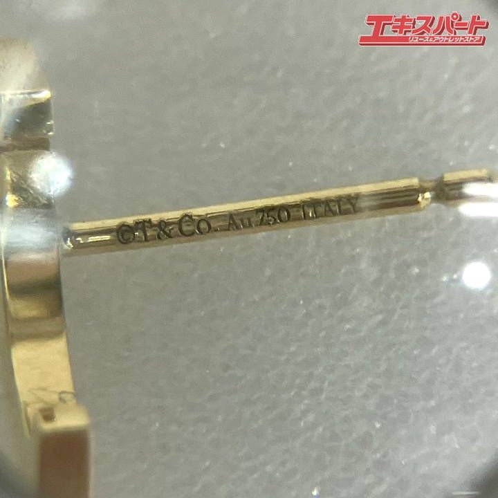 Tiffany & Co. ピアス　Tスマイル　Au750 k18 箱付 Tiffany & Co. ピアス Tスマイル Au750 k18 箱付 - メルカリ