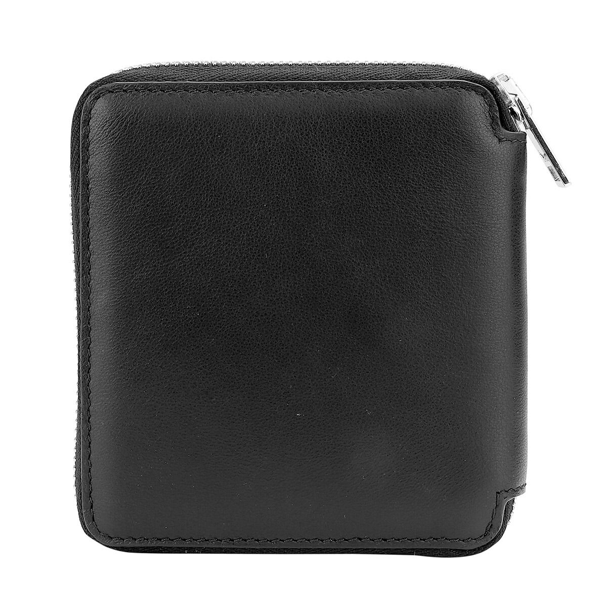 新品 メゾン キツネ MAISON KITSUNE 2つ折り財布 ウォレット ブラック  