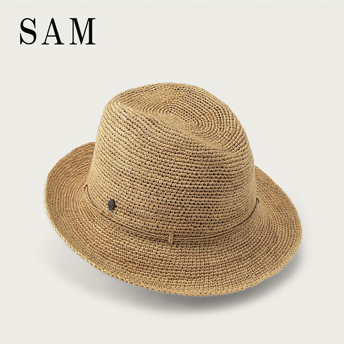 HELEN KAMINSKI ヘレンカミンスキーSAM サム ラフィア 天然素材 ハット 
