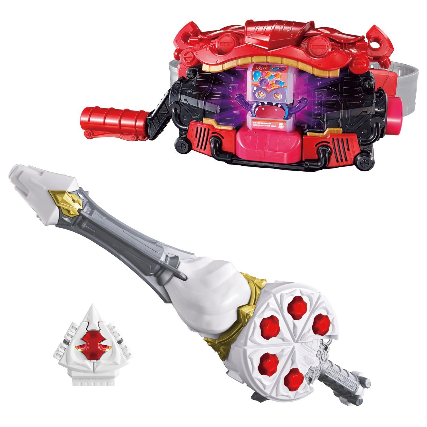 バンダイ BANDAI 仮面ライダーガヴ DX変身ベルトガヴ-ガヴホイッピア なりきりセット 対象年齢 3才以上 特典無し DX変身ベルトガヴ-ガヴホイッピア なりきりセット