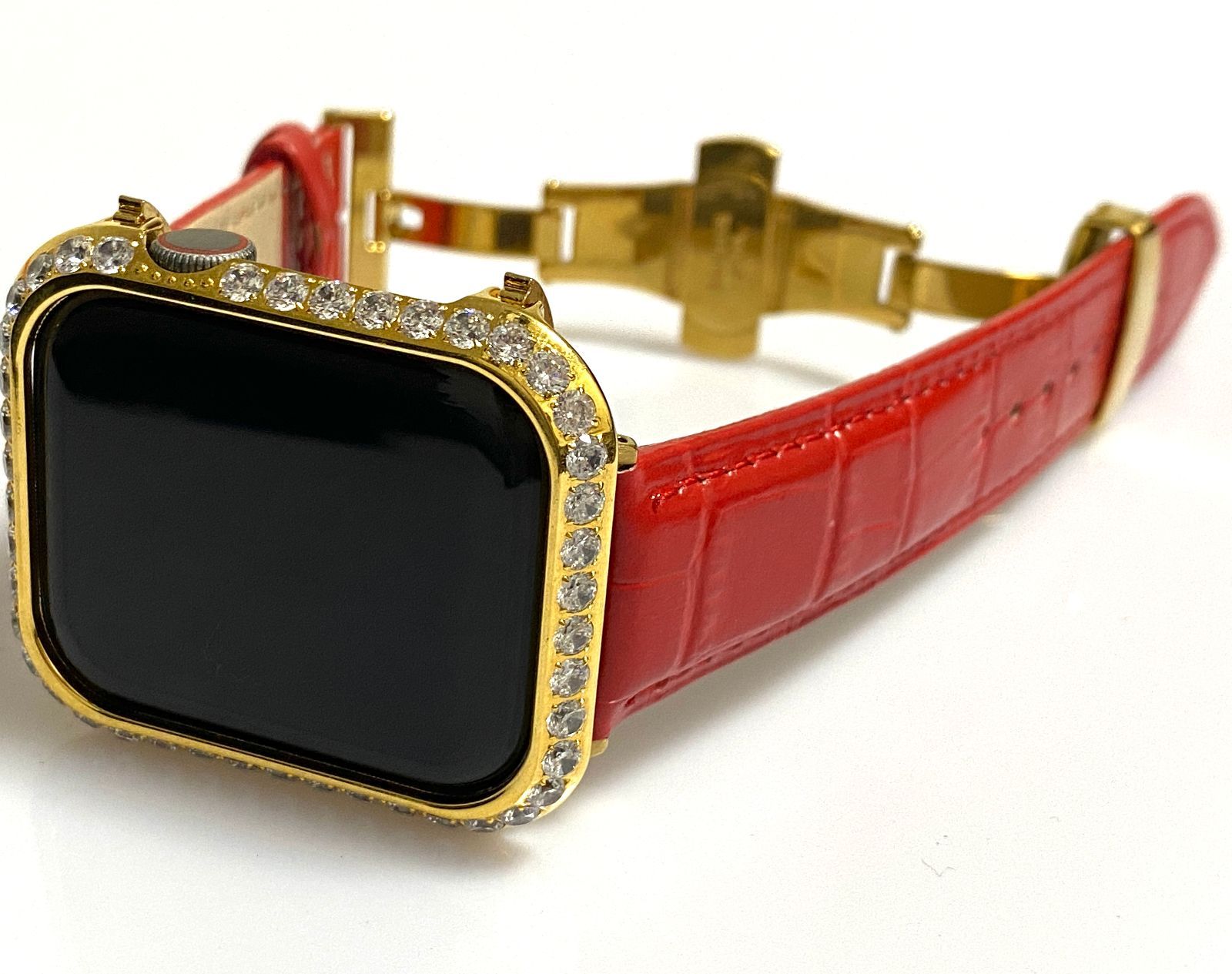 2157 45㎜ Apple Watch エルメス ブラック ドゥブルトゥール Apple