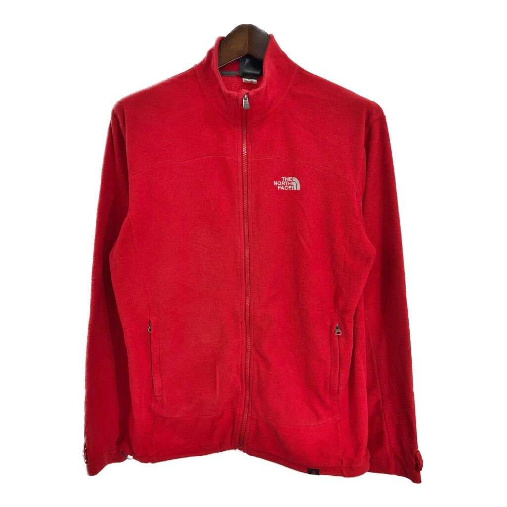 THE NORTH FACE ノースフェイス フリースジャケット アウトドア レッド (メンズ M) 中古 古着 S0503
