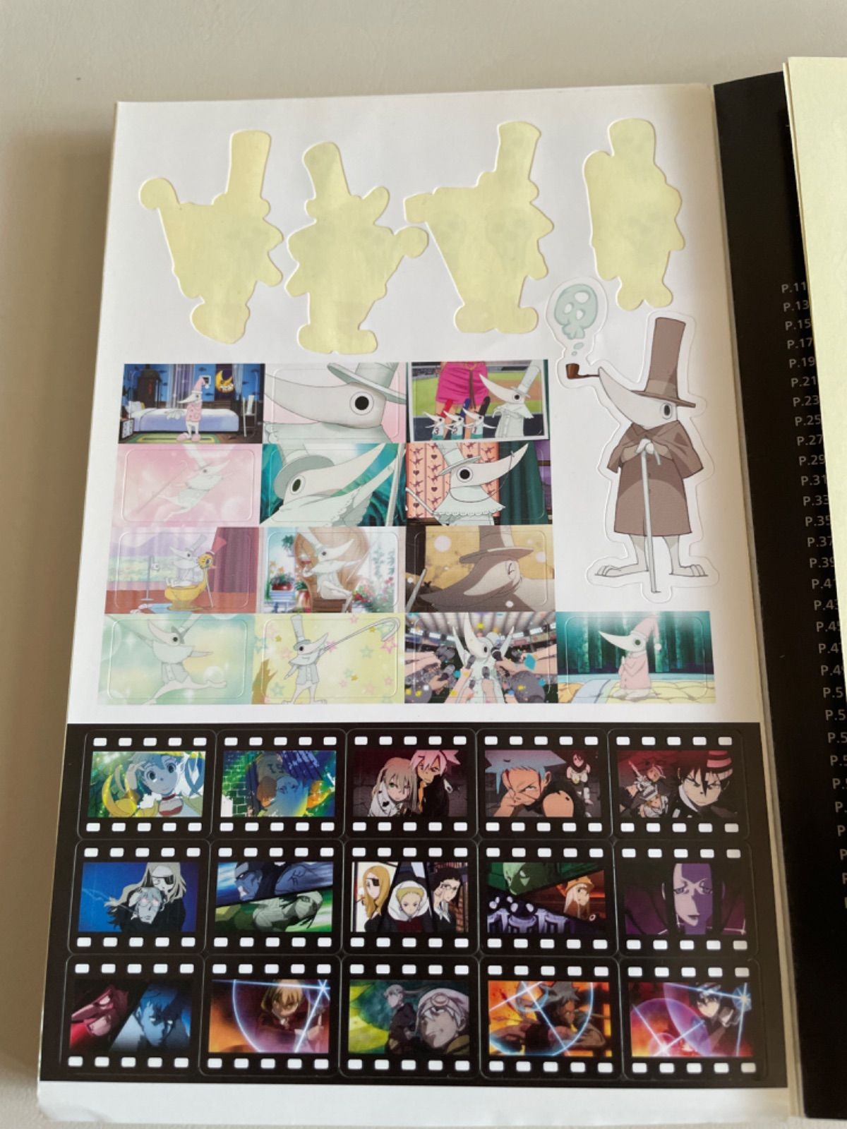 ソウルイーターシール&ポストカードBOOK - メルカリ