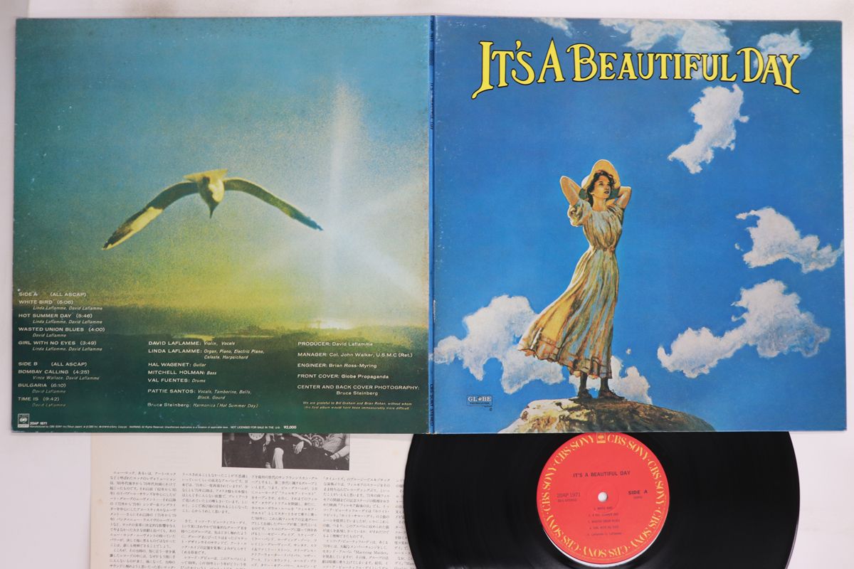 IT'S A BEAUTIFUL DAY 1971年製　LPレコード It'S A Beautiful Day 1971 Lp Record | eBay