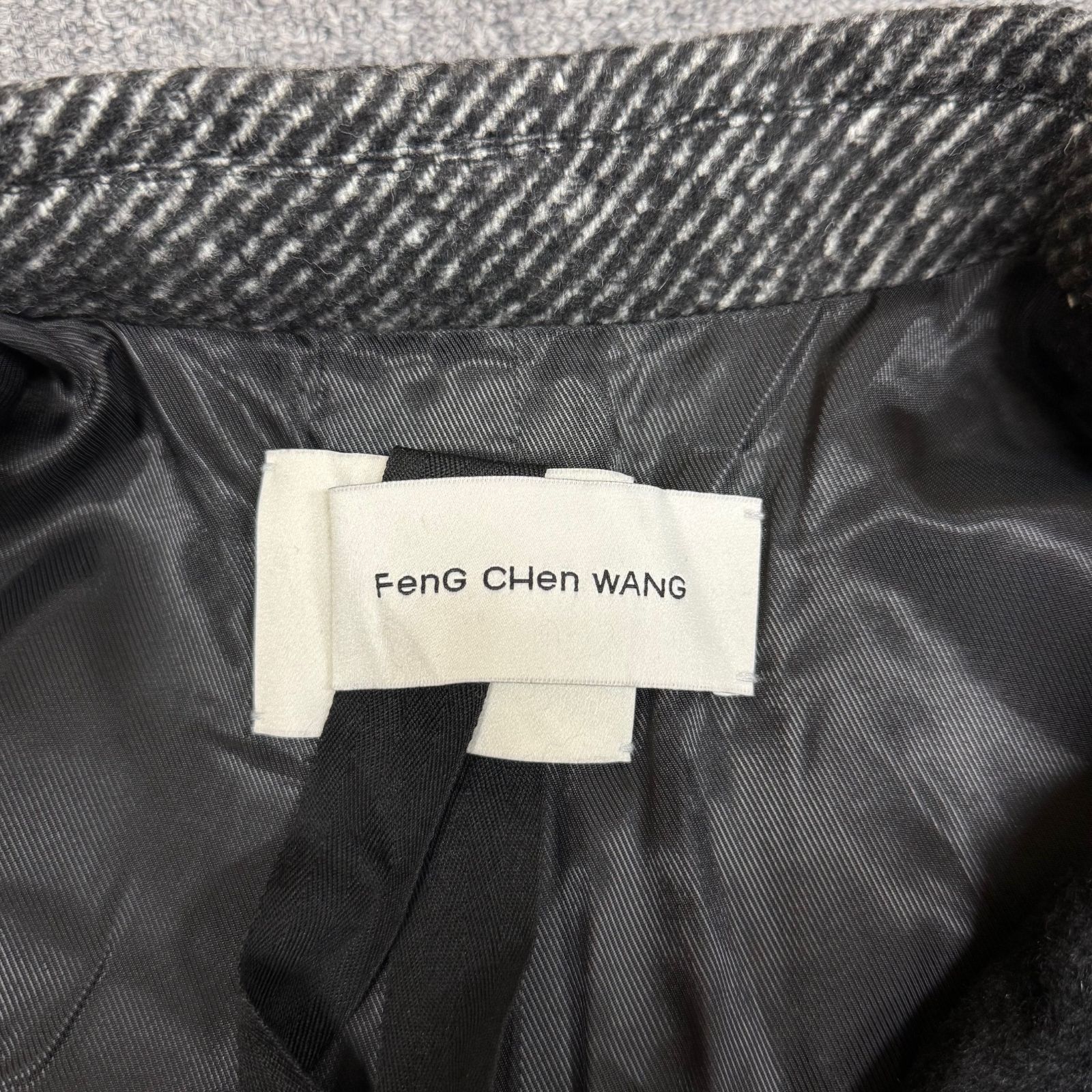 Feng Chen wang フェンチェンワン　ロングコート　チェスターコート Feng Chen wang フェンチェンワン ロングコート チェスターコート