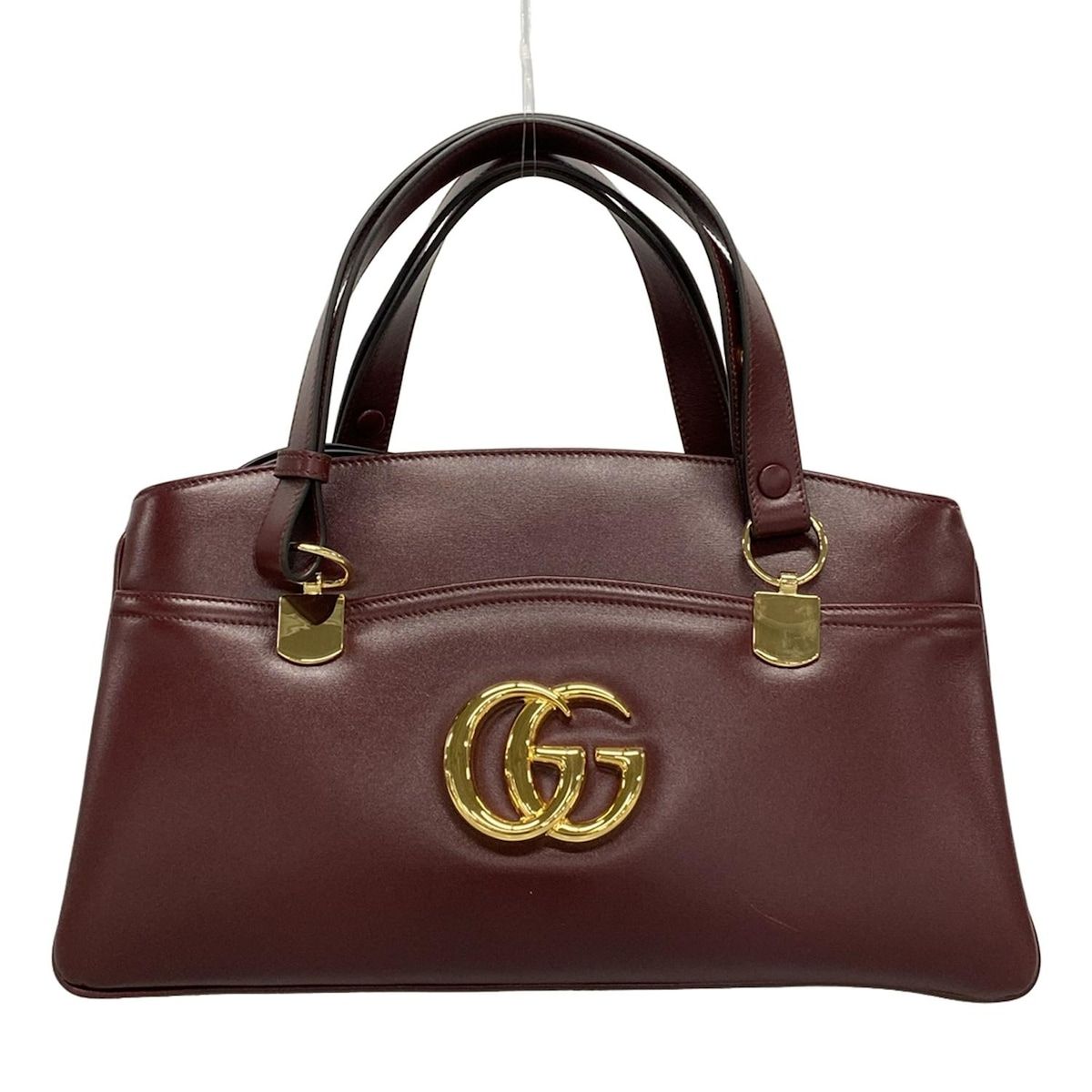 GUCCI(グッチ) ハンドバッグ美品 アリー 550130 ボルドー レザー