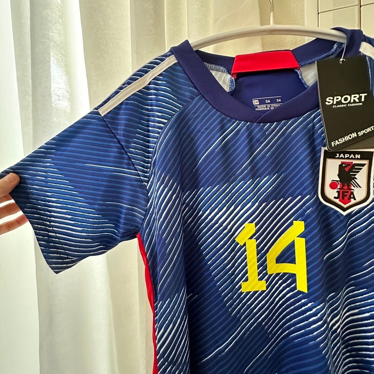 サッカーユニフォーム レプリカ キッズ 日本代表ホーム 伊東純也 140cmA adidas アディダス キッズ サッカー日本代表 2024 ホーム