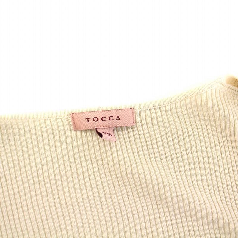 トッカ TOCCA ショート カーディガン ボレロ 長袖 シルク 絹100％ XS アイボリー 白 /YM - メルカリ