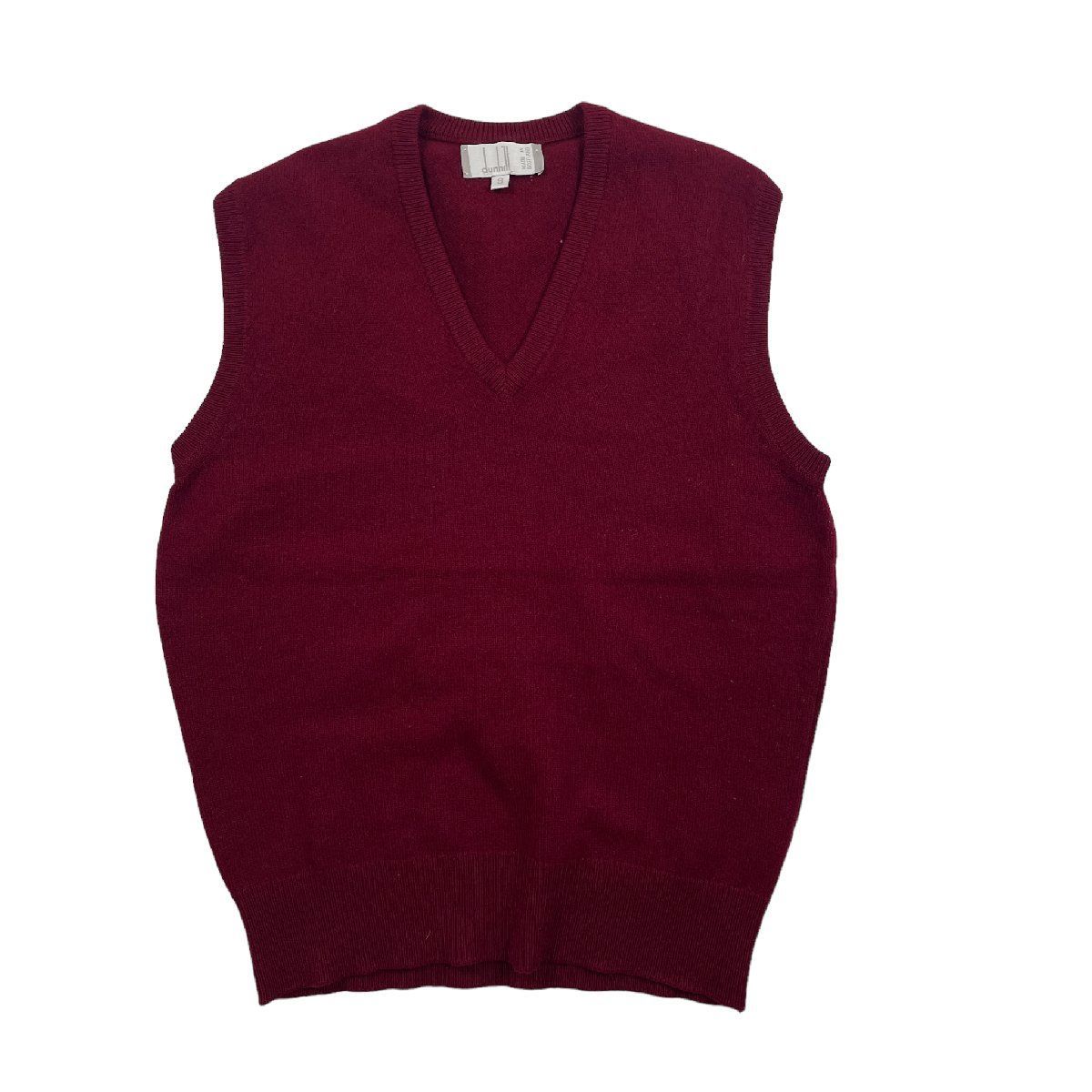 ○カシミヤ100%○ dunhill ダンヒル ニットベスト トップス 無地 