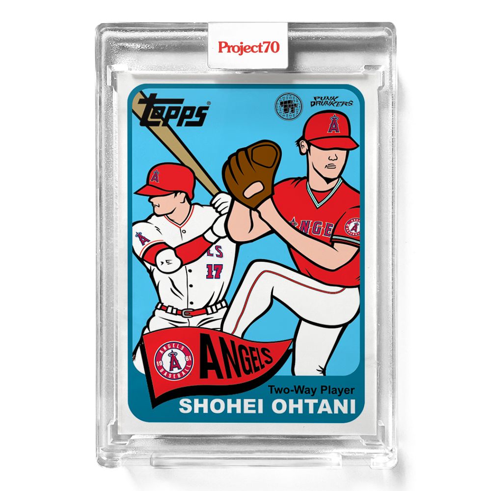 【希少】 topps project70 no.244 大谷翔平 大谷翔平 Topps Project 70 #244 by Toy Tokyo - メルカリ