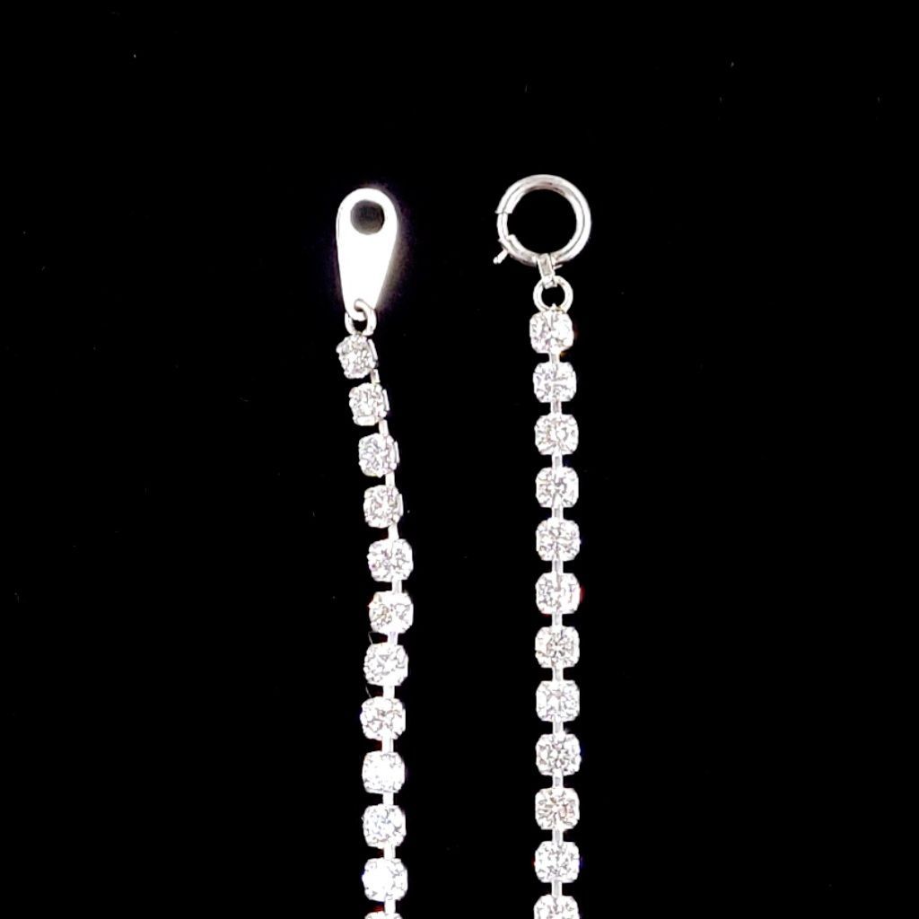 10ct貴重な10カラットブランダイヤネックレス 最高級10ct ダイヤモンド Pt850 プラチナ テニスネックレス 鑑別書付