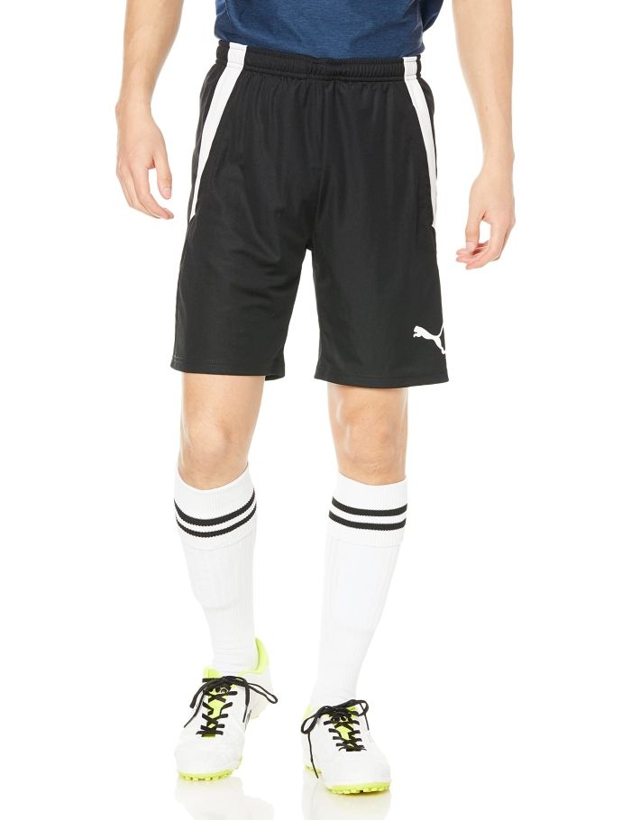 【新品・5営業日で発送】PUMA プーマ TEAMLIGA_トレーニングショーツ (657795) 色 : PUMA_BLK-PU サイズ : XXL 