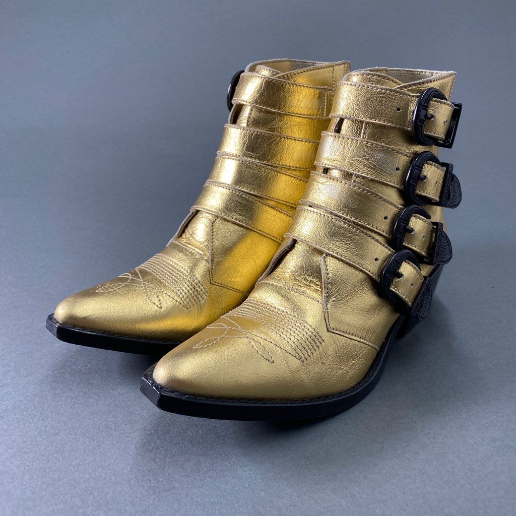 美品】トーガプルラ ショートブーツ 3a31 TOGA PULLA