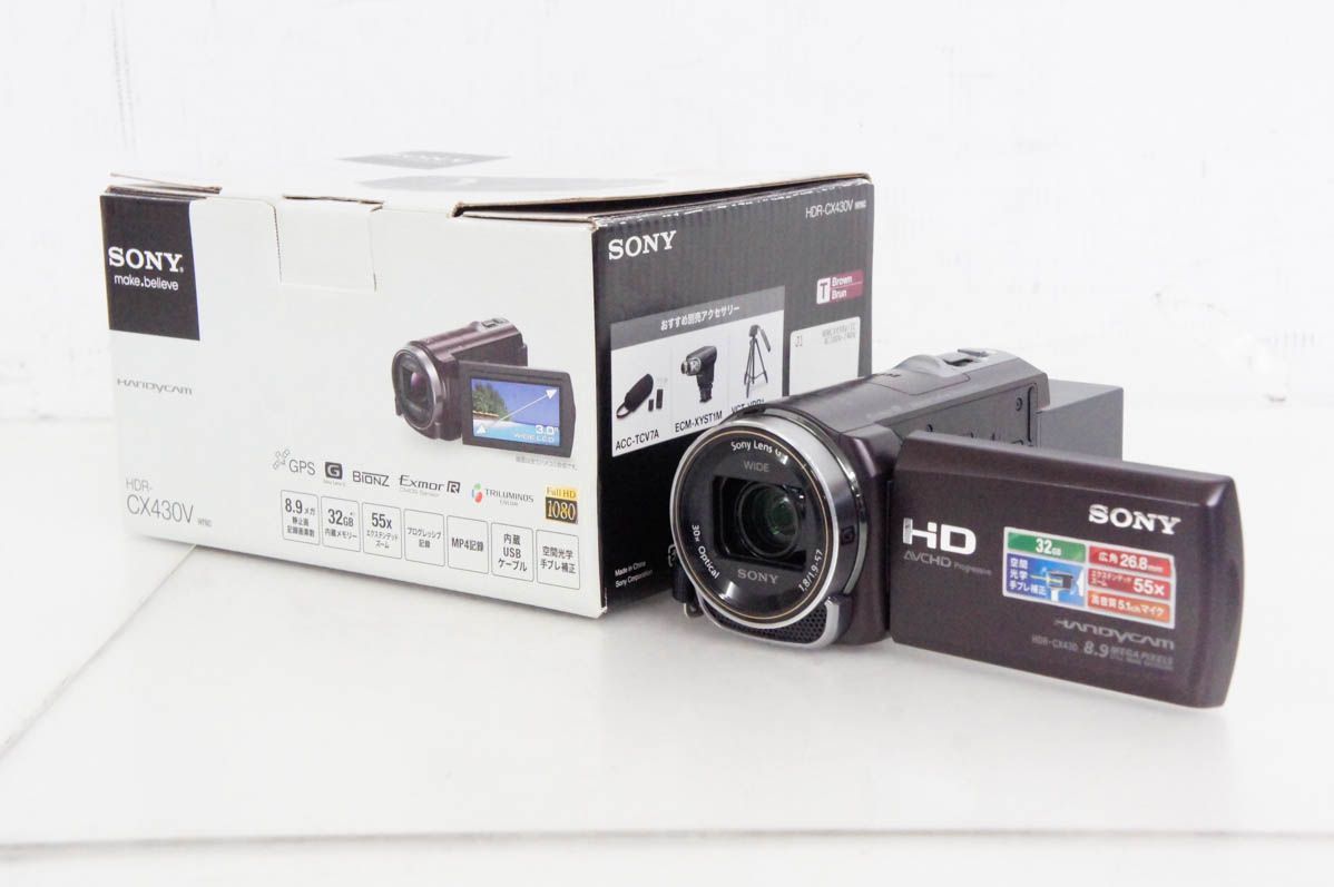 sony CX430v ビデオカメラ　55x ヨドバシ.com - ソニー SONY デジタルHDビデオカメラレコーダー