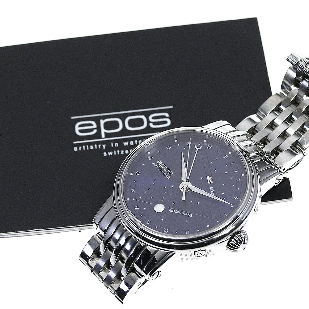 エポス EPOS 3391 エモーション ナイトスカイ ムーンフェイズ 自動巻き