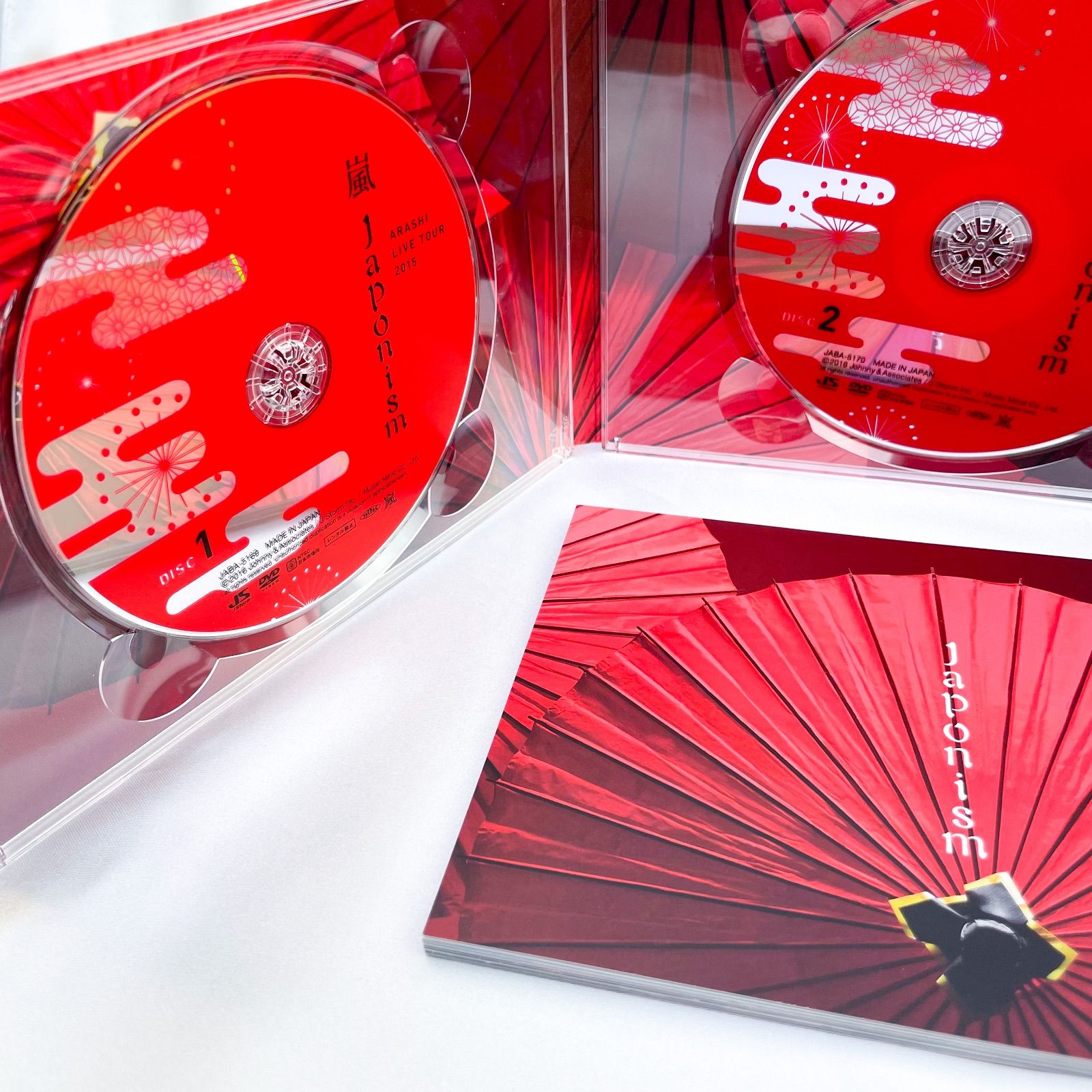 美品 ARASHI LIVE TOUR 2015 Japonism ( 初回プレス仕様 ) [DVD