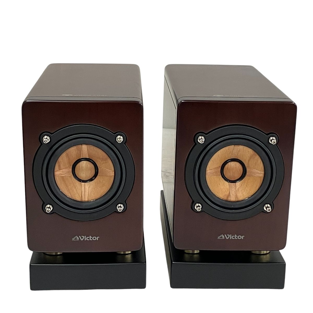Victor ウッドコーンスピーカー SPEXAK1 Victor ビクター SP-EXAK1 ウッドコーン スピーカー ペア EX-AK1