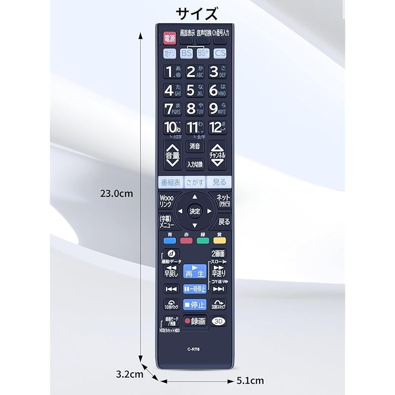 テレビリモコン適用機種 P50-GP08