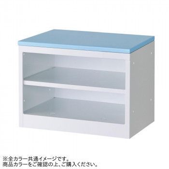 豊國工業 4人用1列2段ベンチ 天板セットW525 RLK-BT1252-WTW