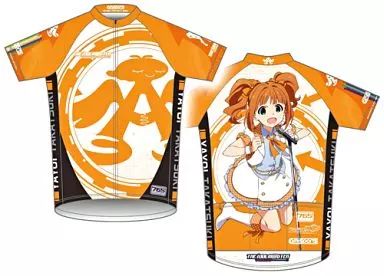 サイクルジャージ サイクルウェア キャラクター 高槻やよい サイクルジャージ 半袖 Mサイズ アイドルマスター
